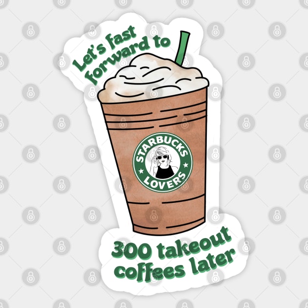 Takeout Coffees Is It Over Now Sticker by Mint-Rose